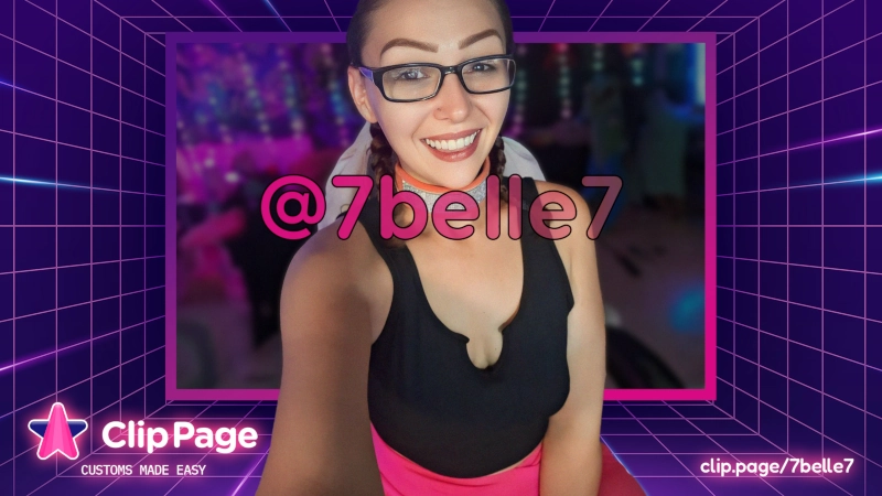 @7belle7 - custom fetish porn video content on Clip Page